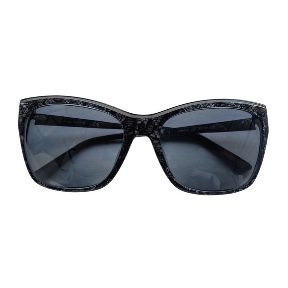 Guess by Marciano GM0739 05C Black Lace Pattern Sunglasses Cat Eye Rectangle main image 7